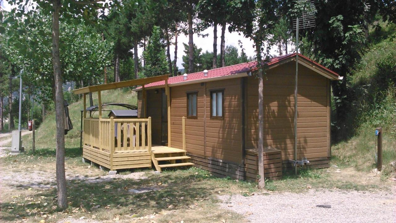 Bungalows Del Camping Pedraforca Saldés Exteriér fotografie