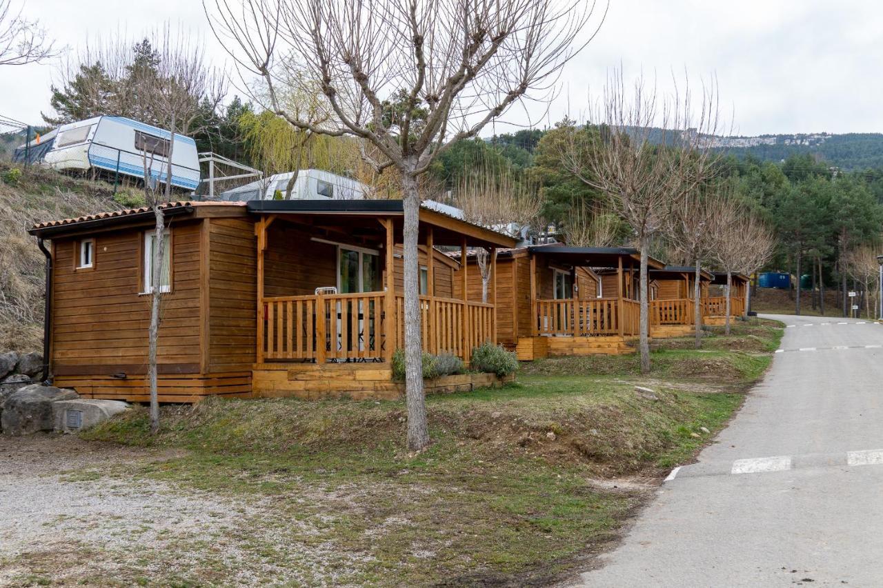 Bungalows Del Camping Pedraforca Saldés Exteriér fotografie