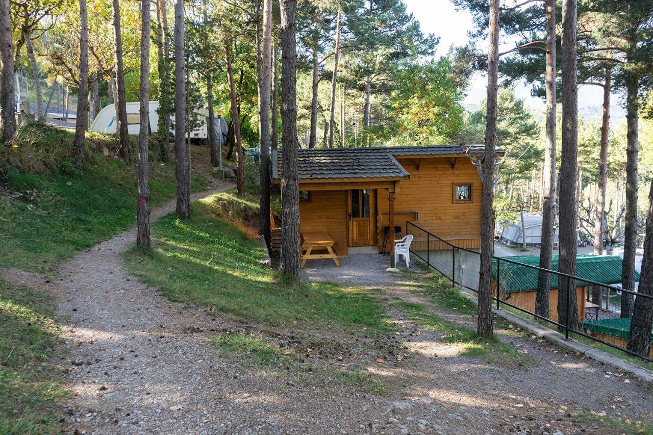 Bungalows Del Camping Pedraforca Saldés Exteriér fotografie