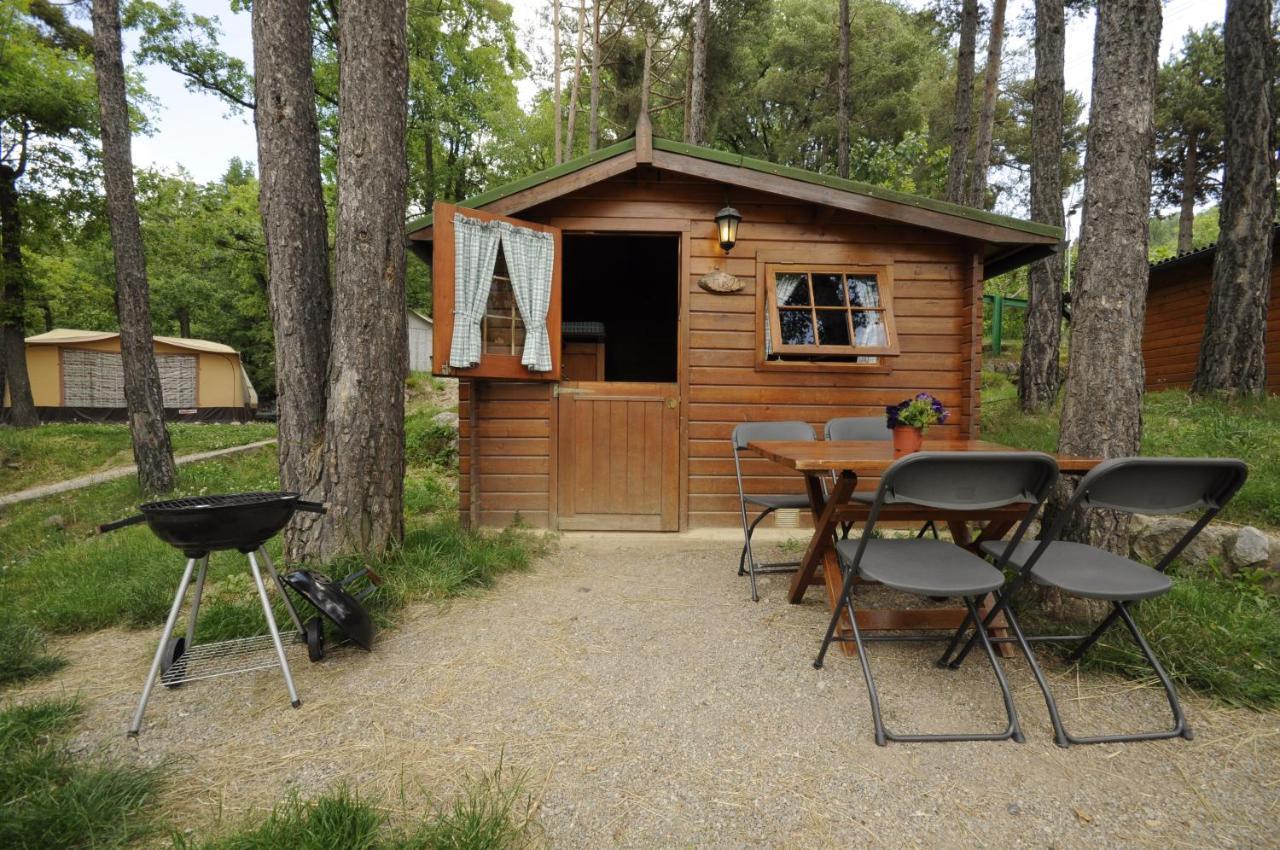 Bungalows Del Camping Pedraforca Saldés Exteriér fotografie