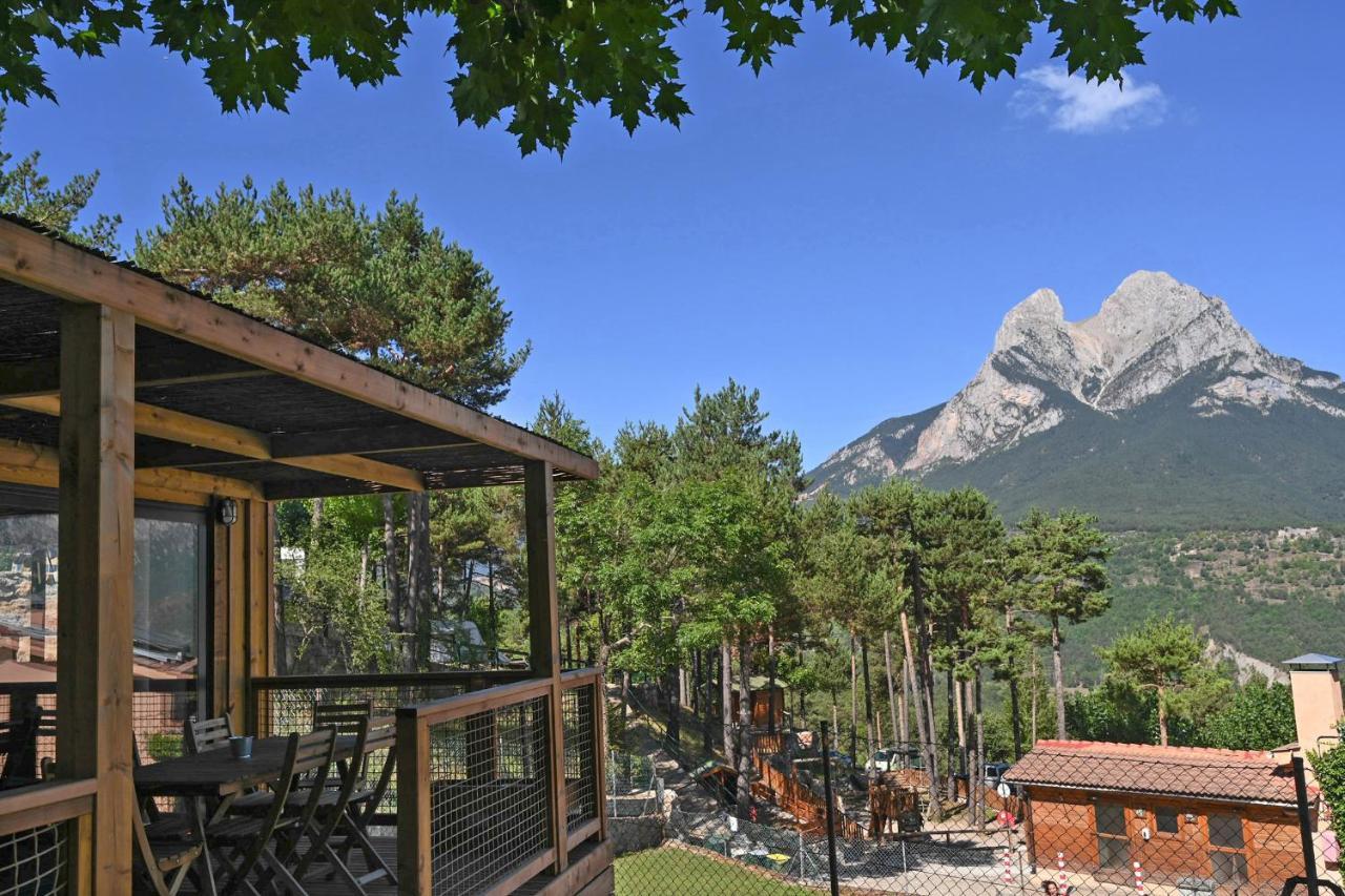 Bungalows Del Camping Pedraforca Saldés Exteriér fotografie