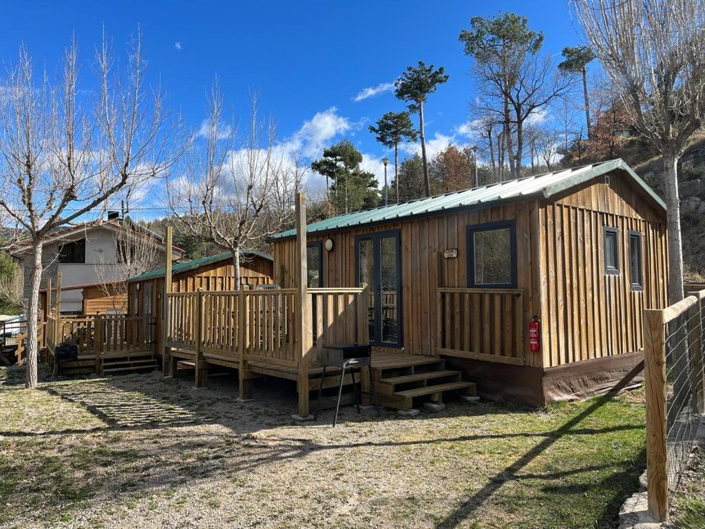 Bungalows Del Camping Pedraforca Saldés Exteriér fotografie